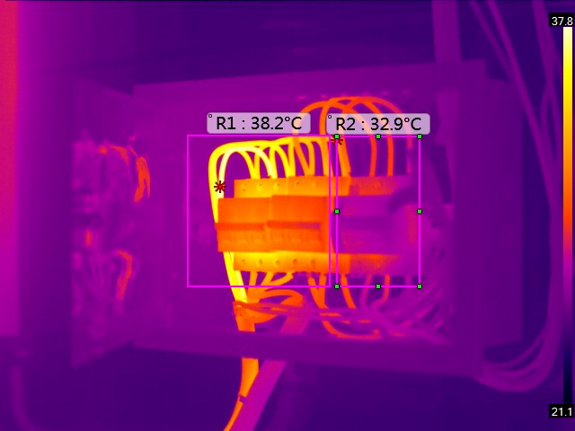 Thermal Imaging Camera Detects Power Failures